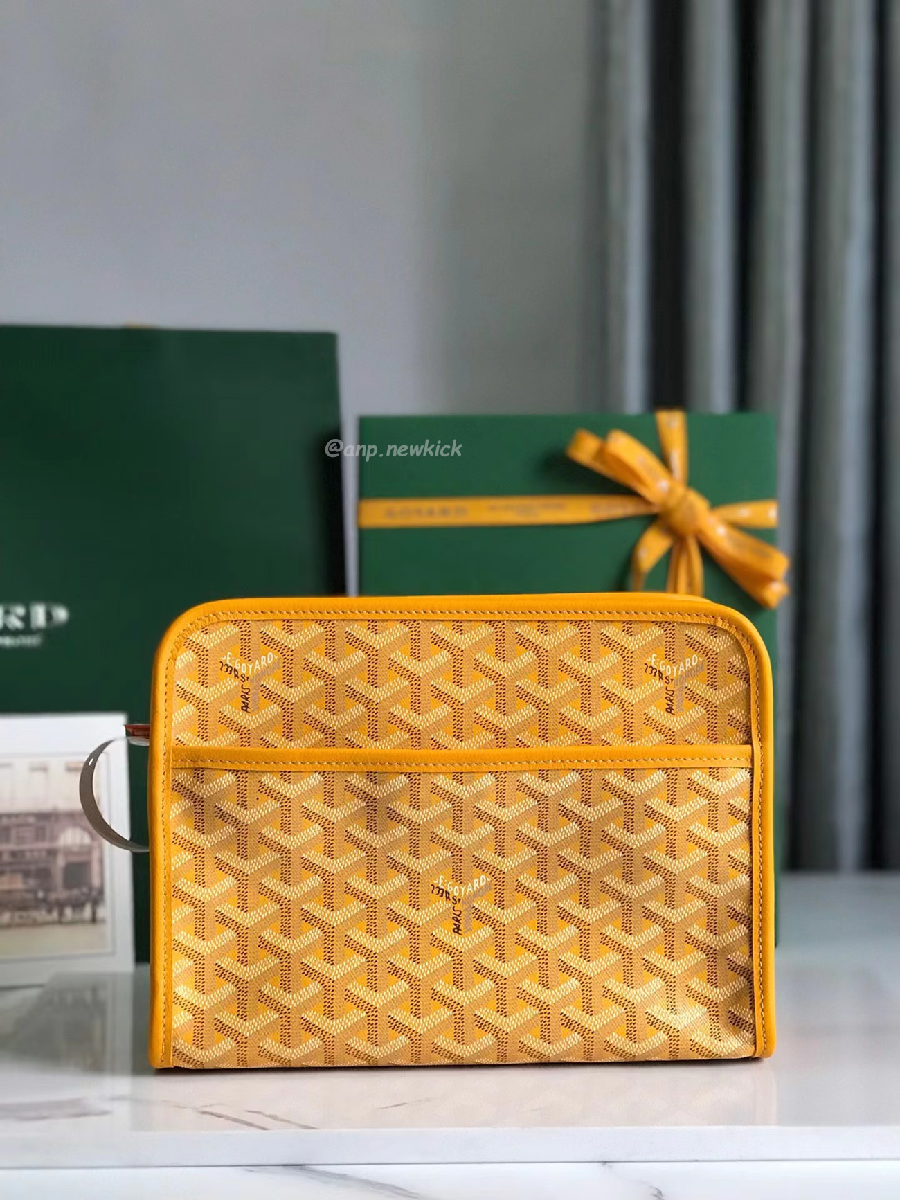 Goyard Jouvence Toiletry Bag Mm Green Black White Blue Purple Red Yellow (47) - www.newkick.vip